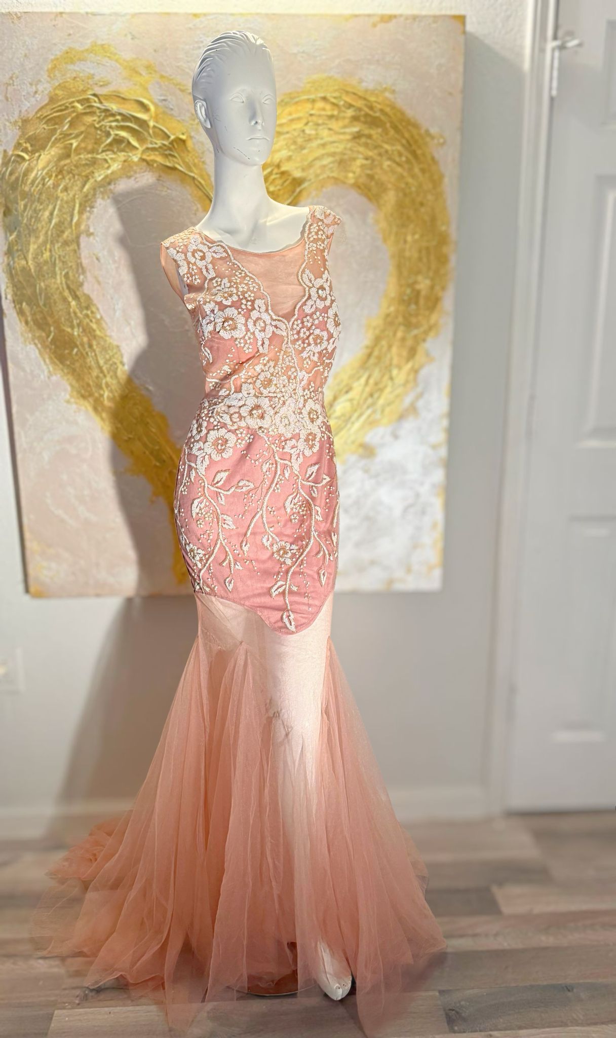 Blush Color  Mermaid Mermaid dress