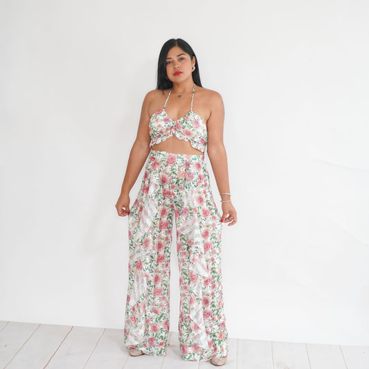 Floral Breeze Two-Piece Set